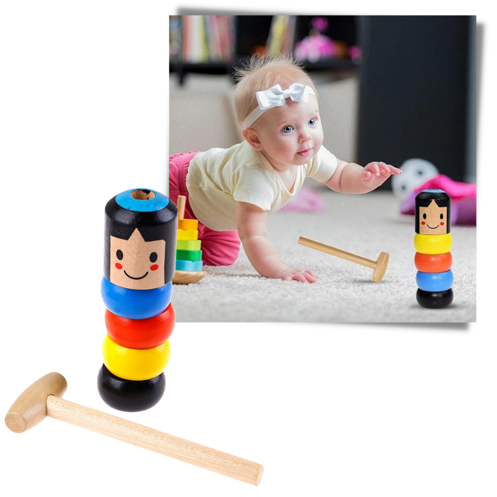 Magisk uknækkelig træmandslegetøj - Ozerty