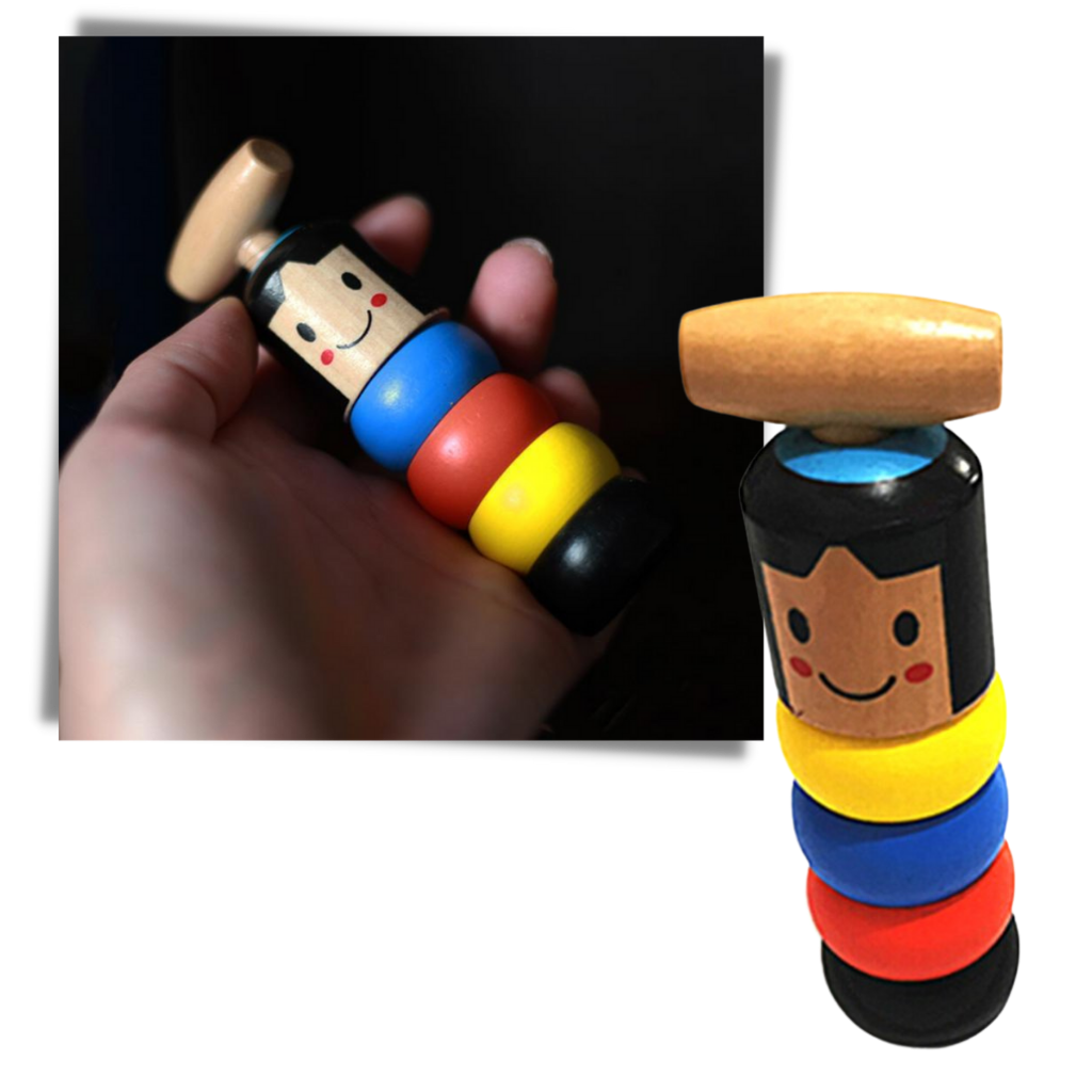 Magisk uknækkelig træmandslegetøj - Ozerty