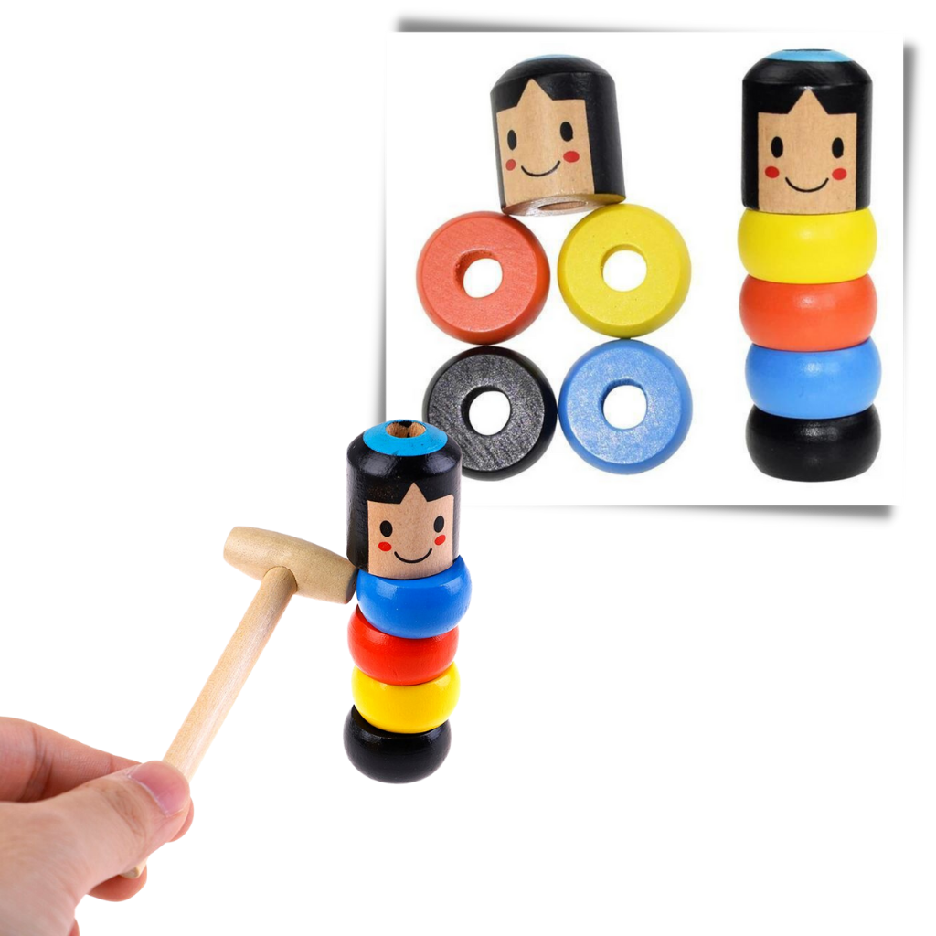 Magisk uknækkelig træmandslegetøj - Ozerty