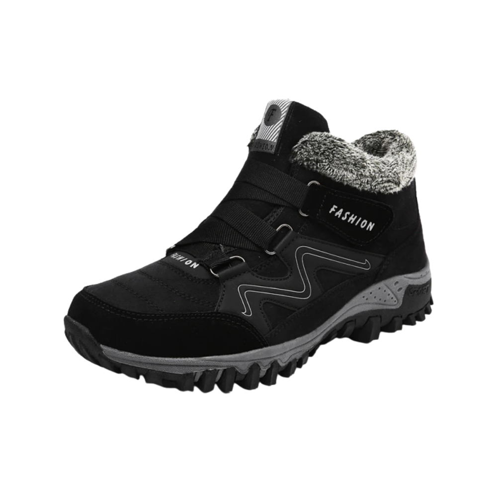 Vinterstøvler i læder - Ozerty