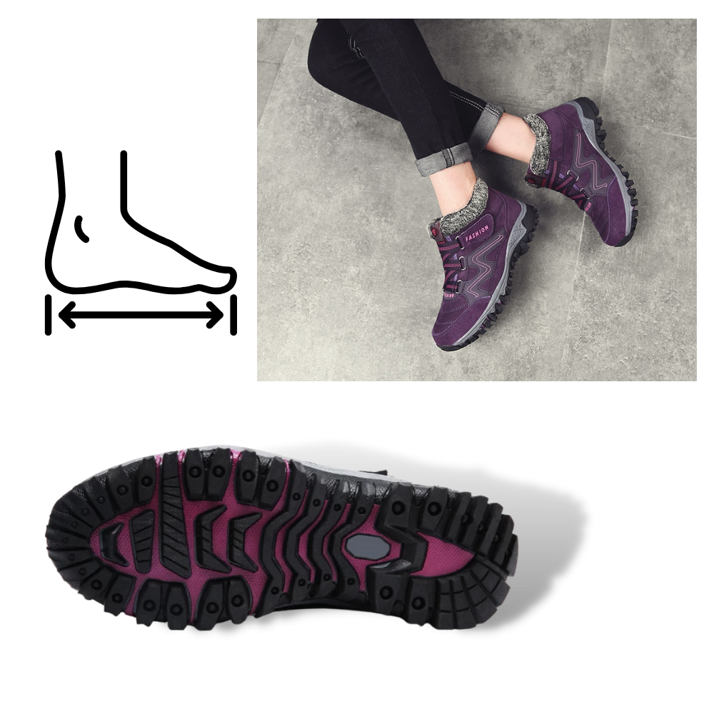 Vinterstøvler i læder - Ozerty