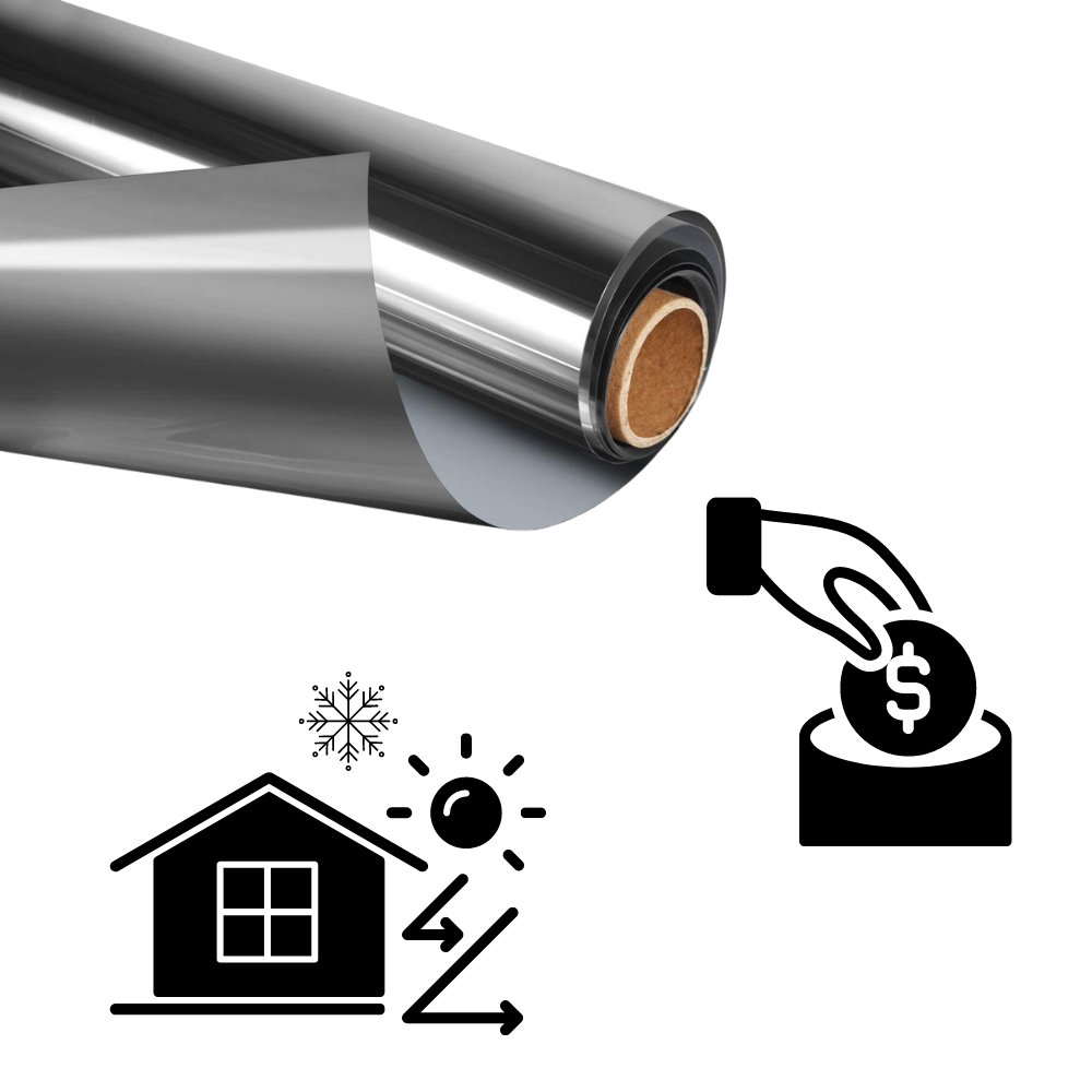 Reflekterende vinduesekretessfilm - Ozerty