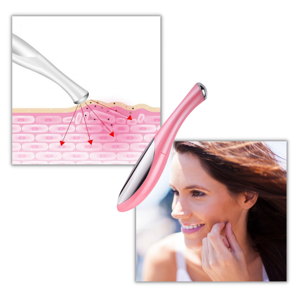 Multifunktionel elektrisk ansigtsmassager - Ozerty