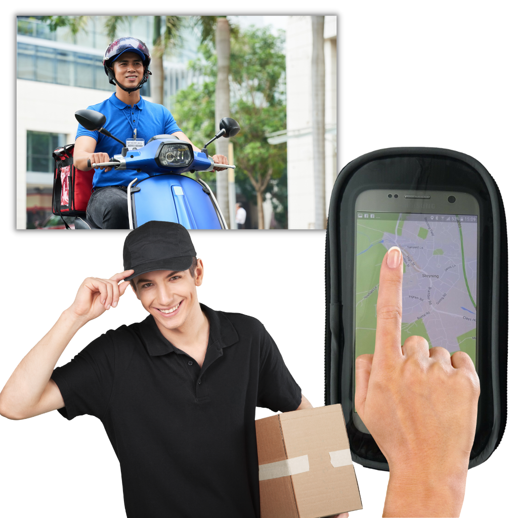 Vandtæt cykel telefontaske - Ozerty