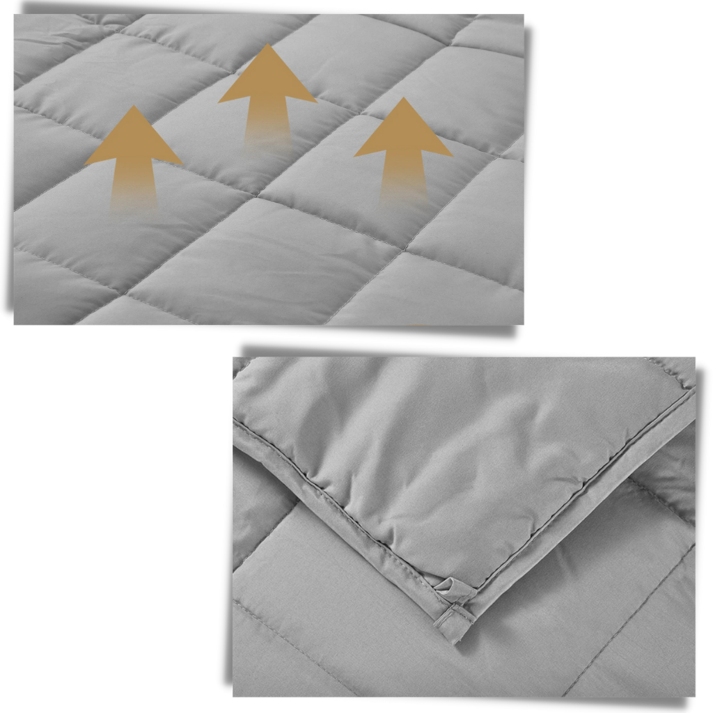 Vægtet tæppe med dybtryksterapi - Ozerty