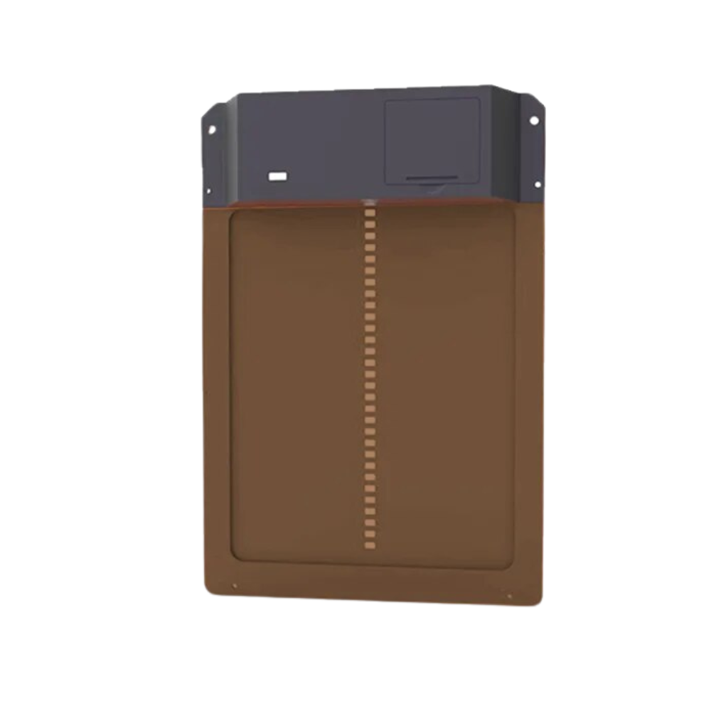 Automatisk lem til hønsebur
-Brun - Ozerty