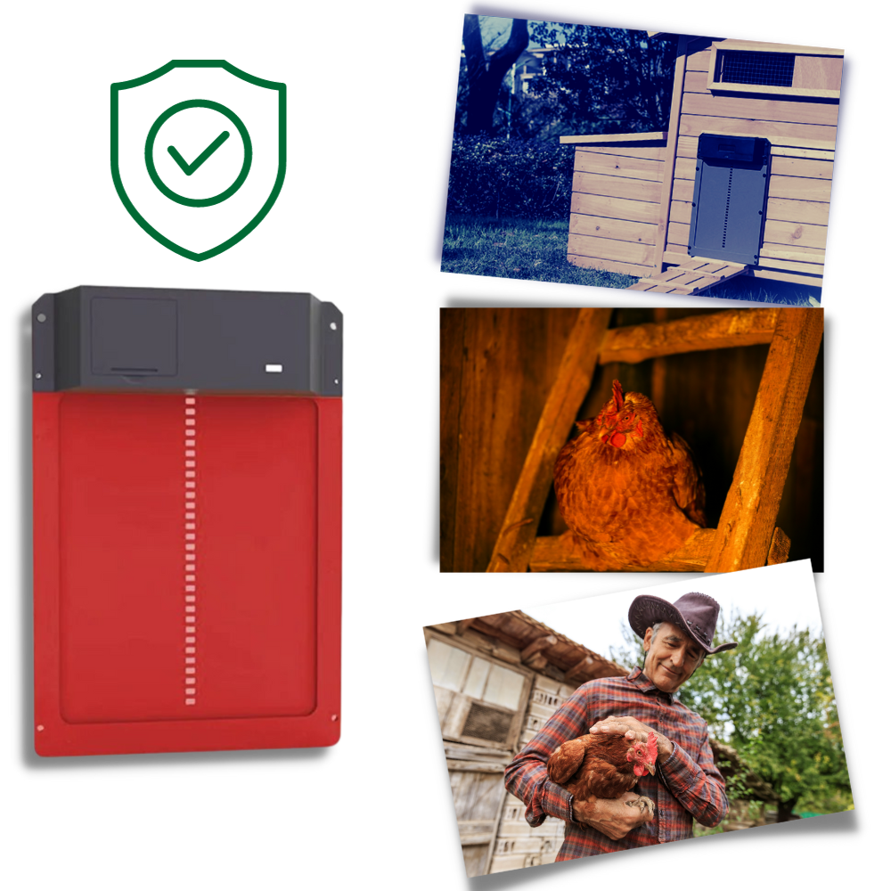 Automatisk lem til hønsebur
- Ozerty