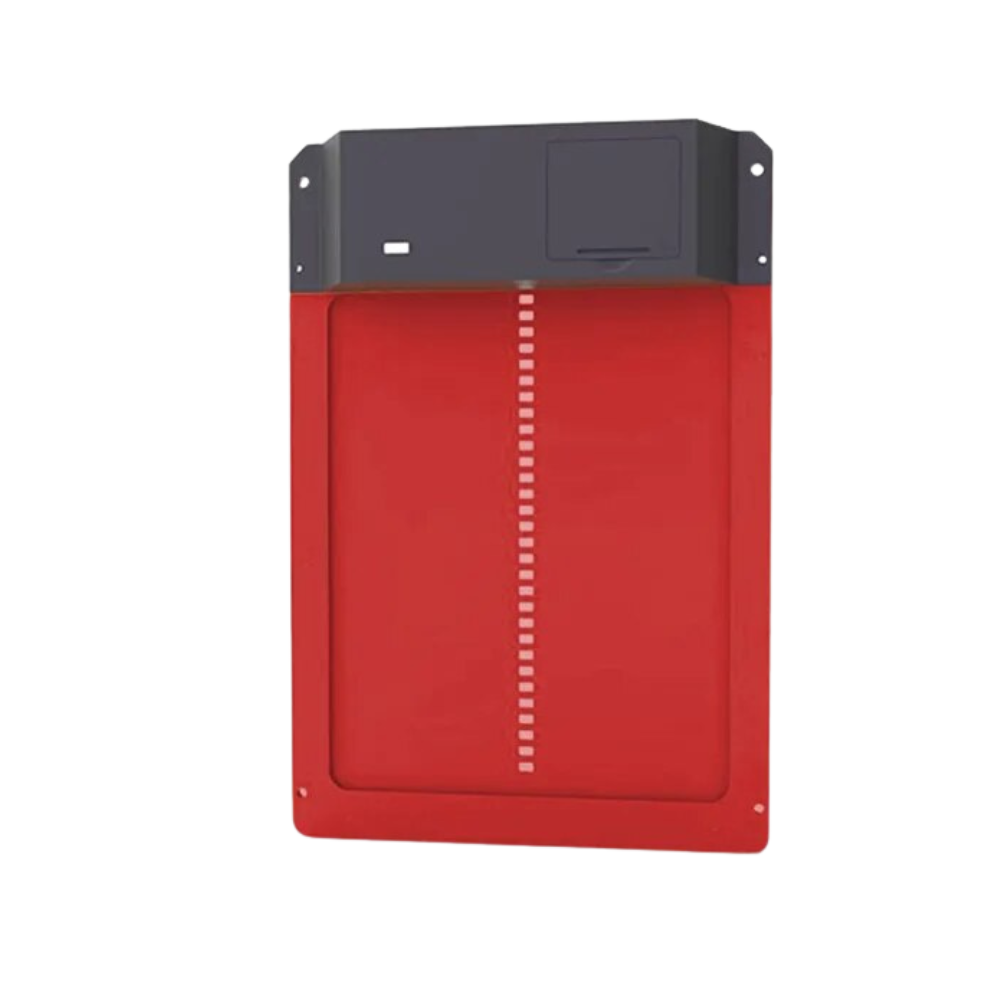 Automatisk lem til hønsebur
-Rød - Ozerty