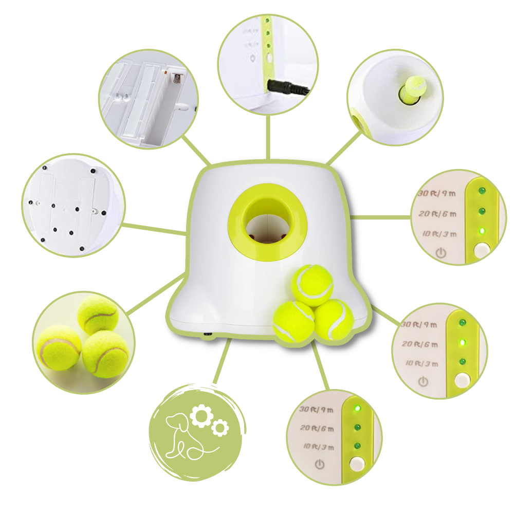 Automatisk boldkaster til hunde
- Ozerty