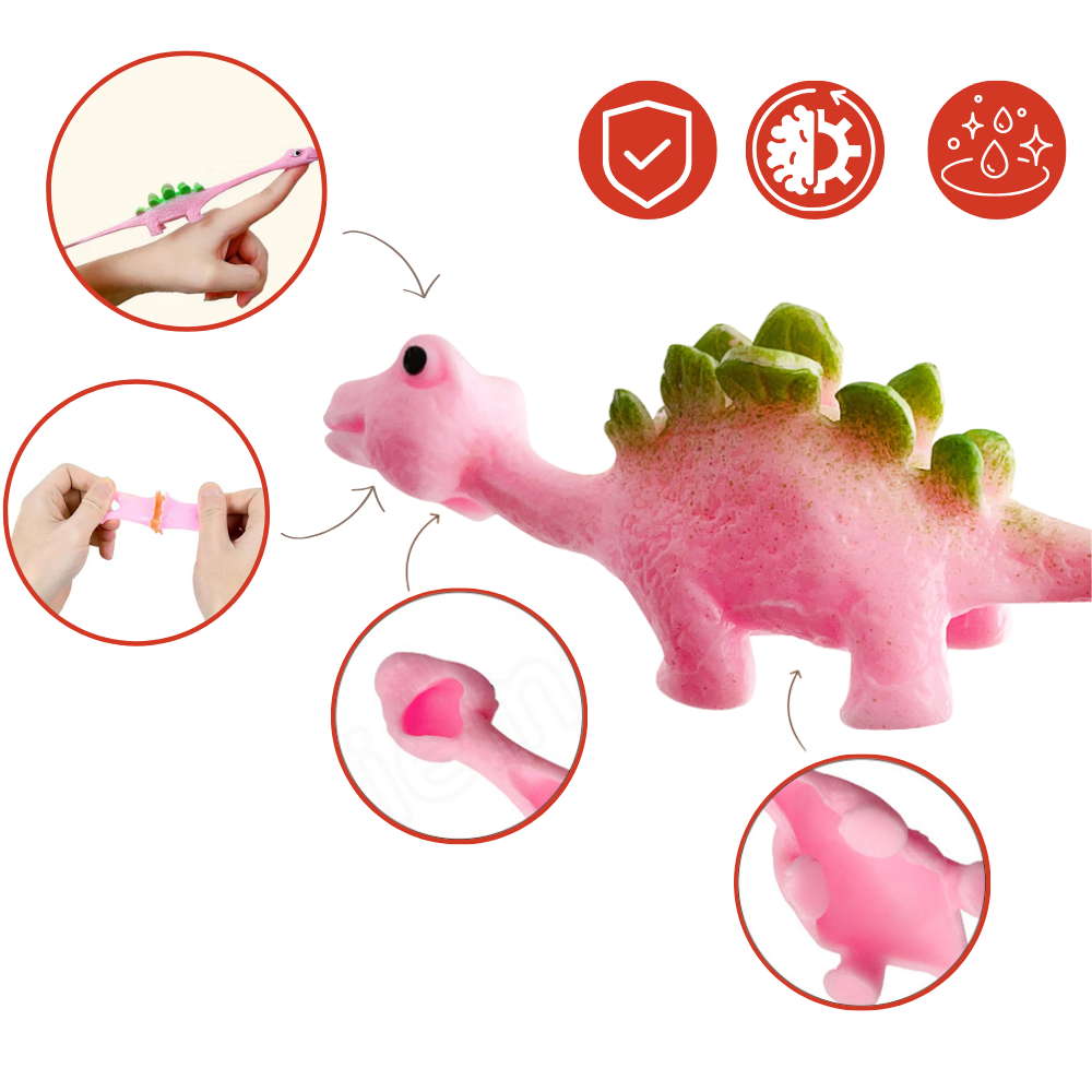 Klæbende Dinosaur fingerslangebøsse
- Ozerty