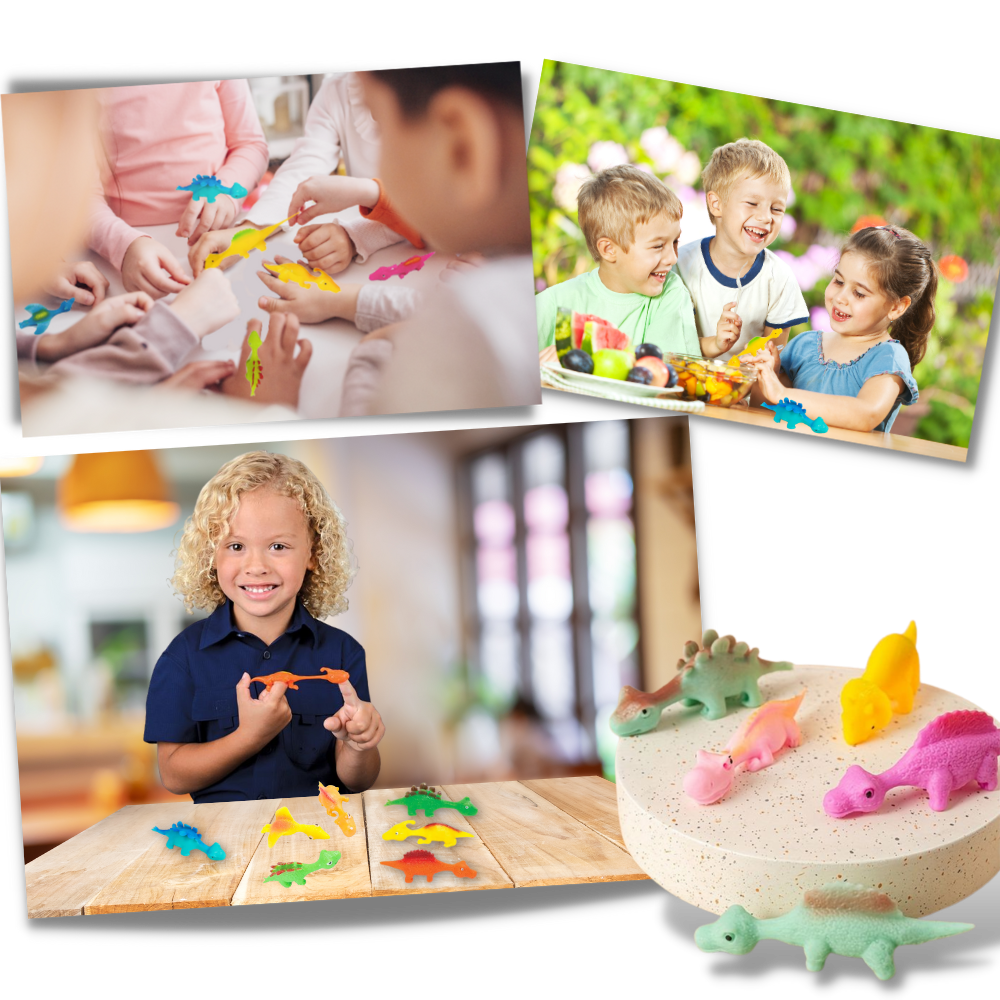 Klæbende Dinosaur fingerslangebøsse
- Ozerty