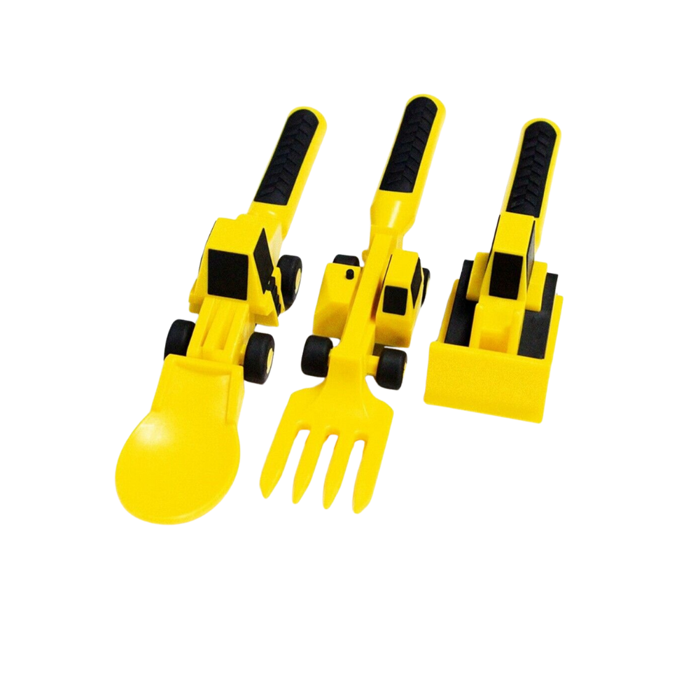 Kreativ konstruktiv spisetallerken og bestiksæt
-Gaffelsæt - Ozerty