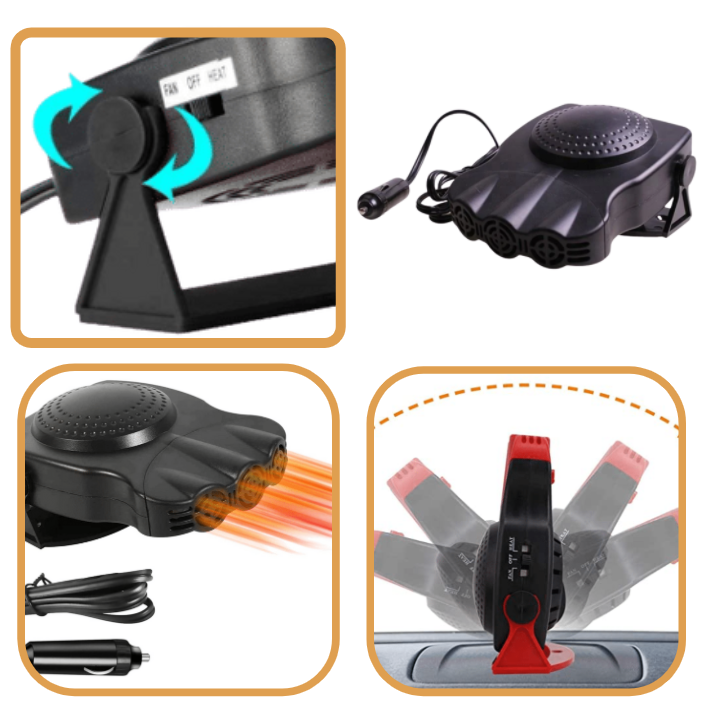 Afrimnings- og afrimningsapparat til biler - Ozerty