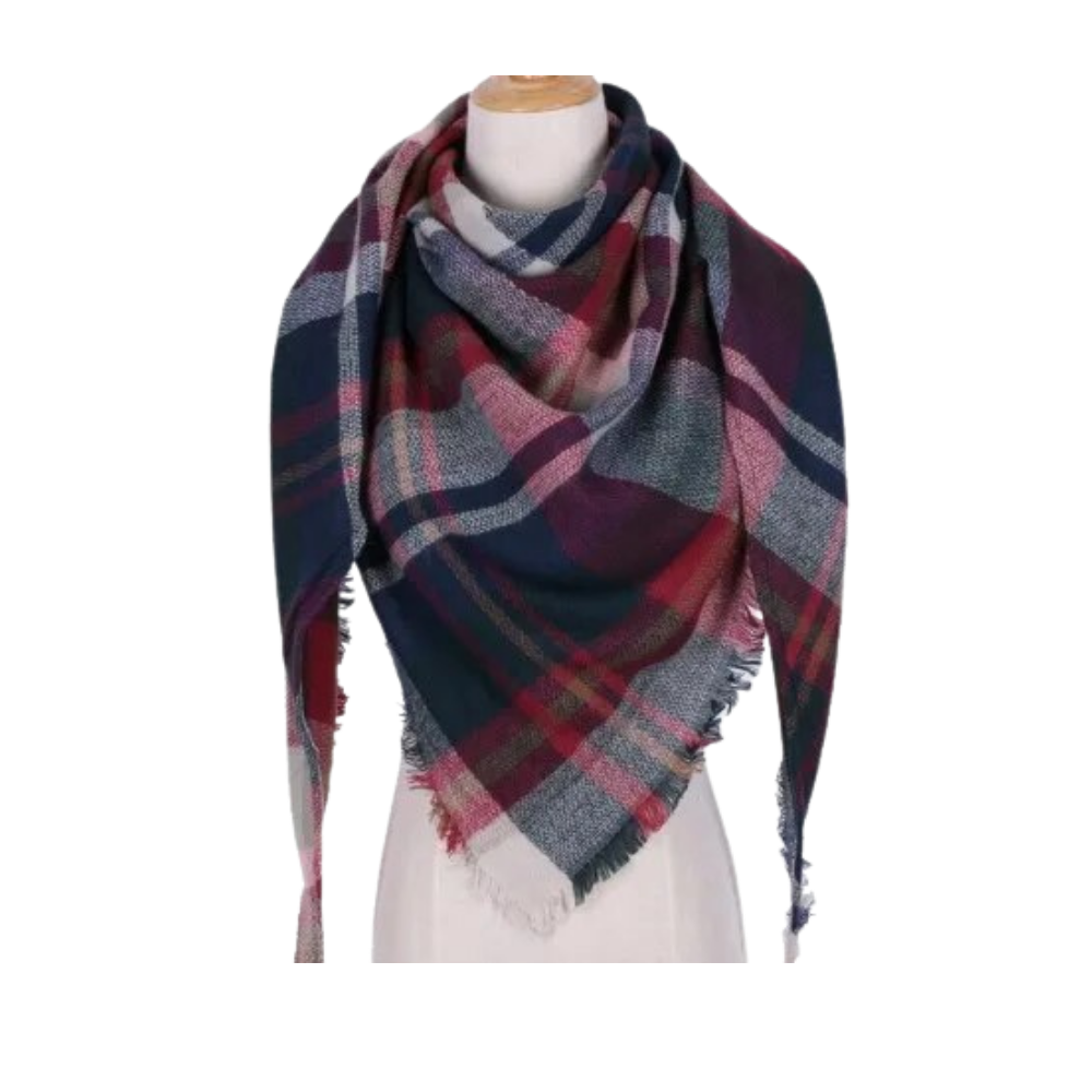 Ternet kashmirhalstørklæde med mohair-følelse
-Dublin - Ozerty