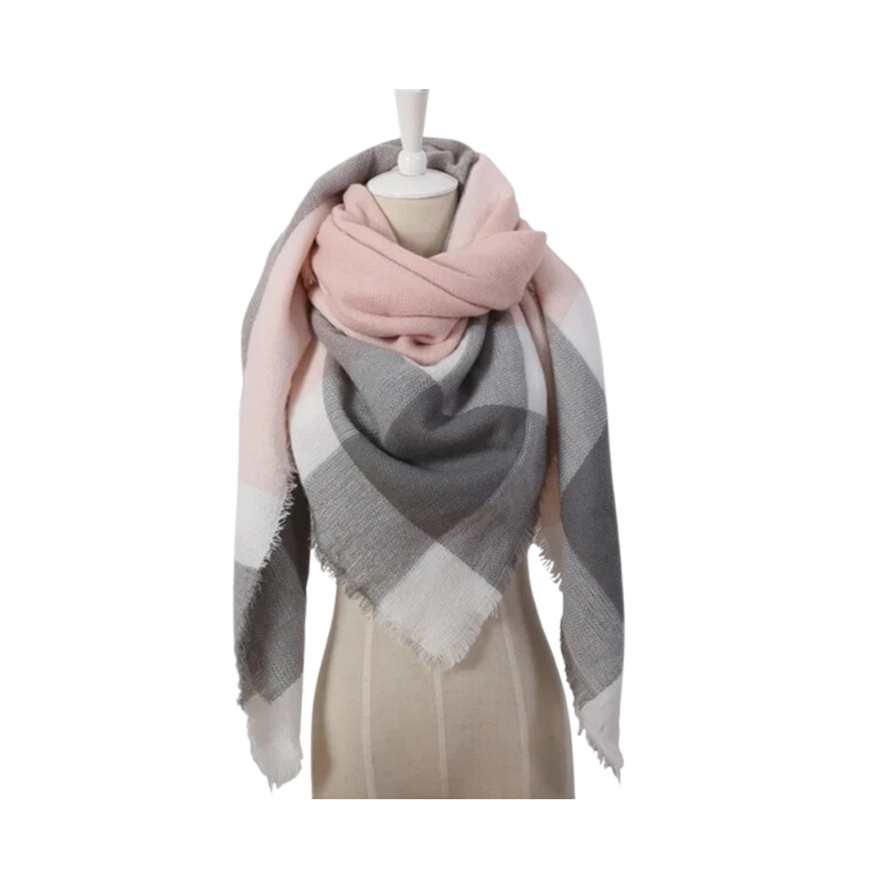 Ternet kashmirhalstørklæde med mohair-følelse
-Venedig - Ozerty