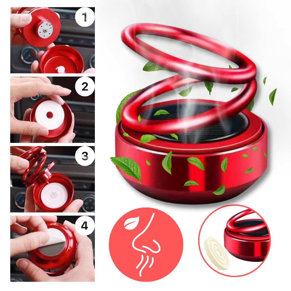 Solcelledrevet bilvarmer og afrimer til forruden
- Ozerty