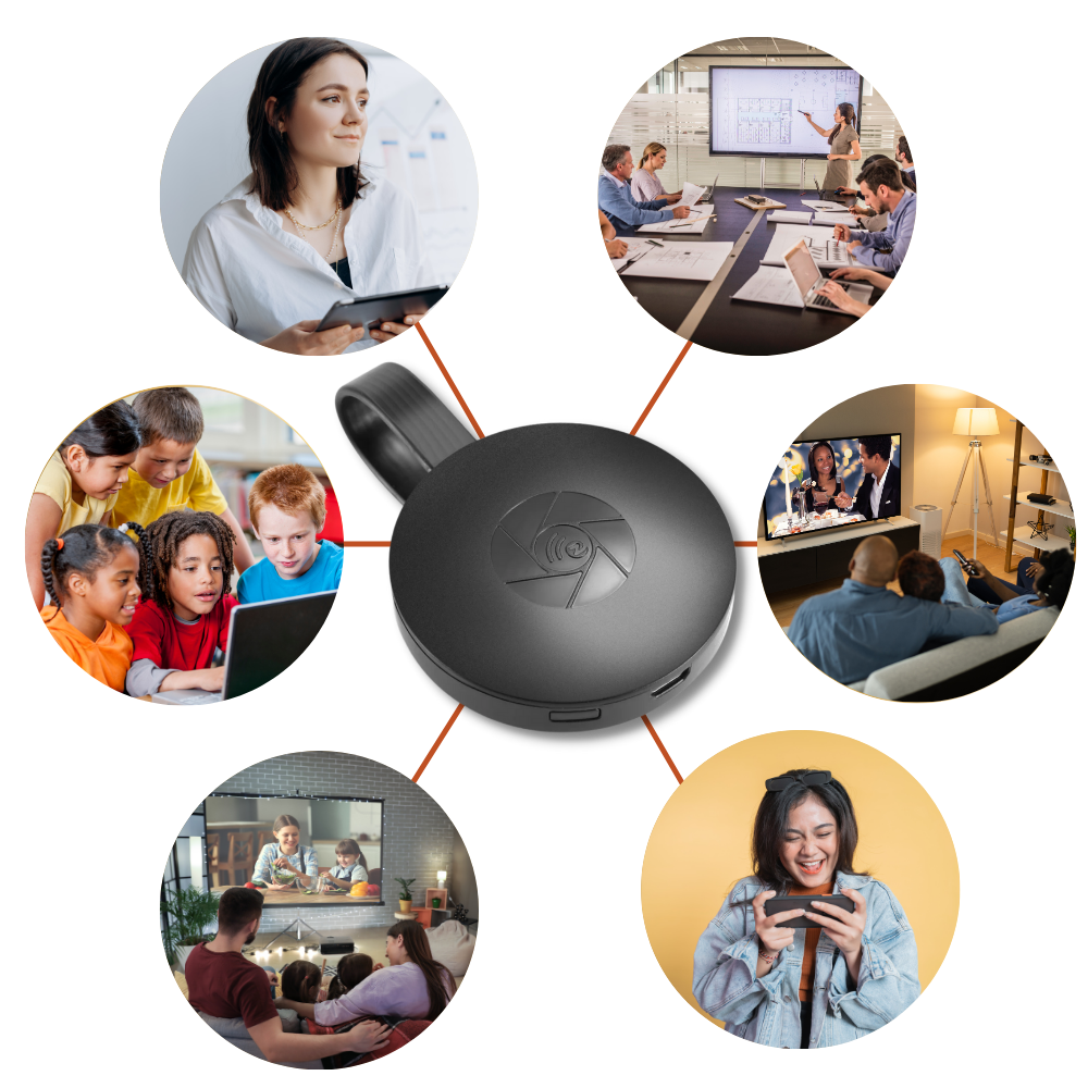 TV-stik HDMI Dongle til telefonprojektering
- Ozerty