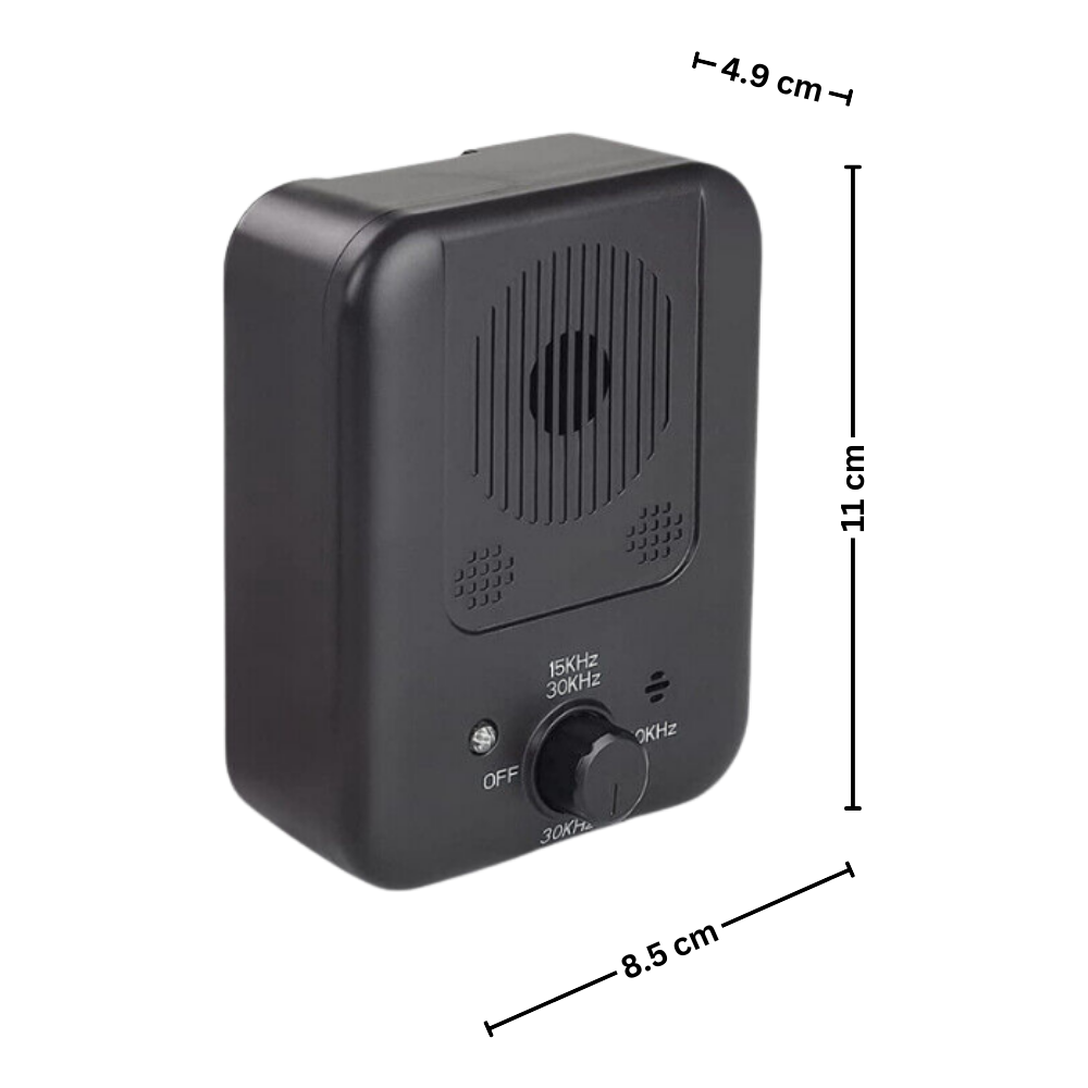 Ultrasonisk enhed præventiv mod hundegøen
- Ozerty