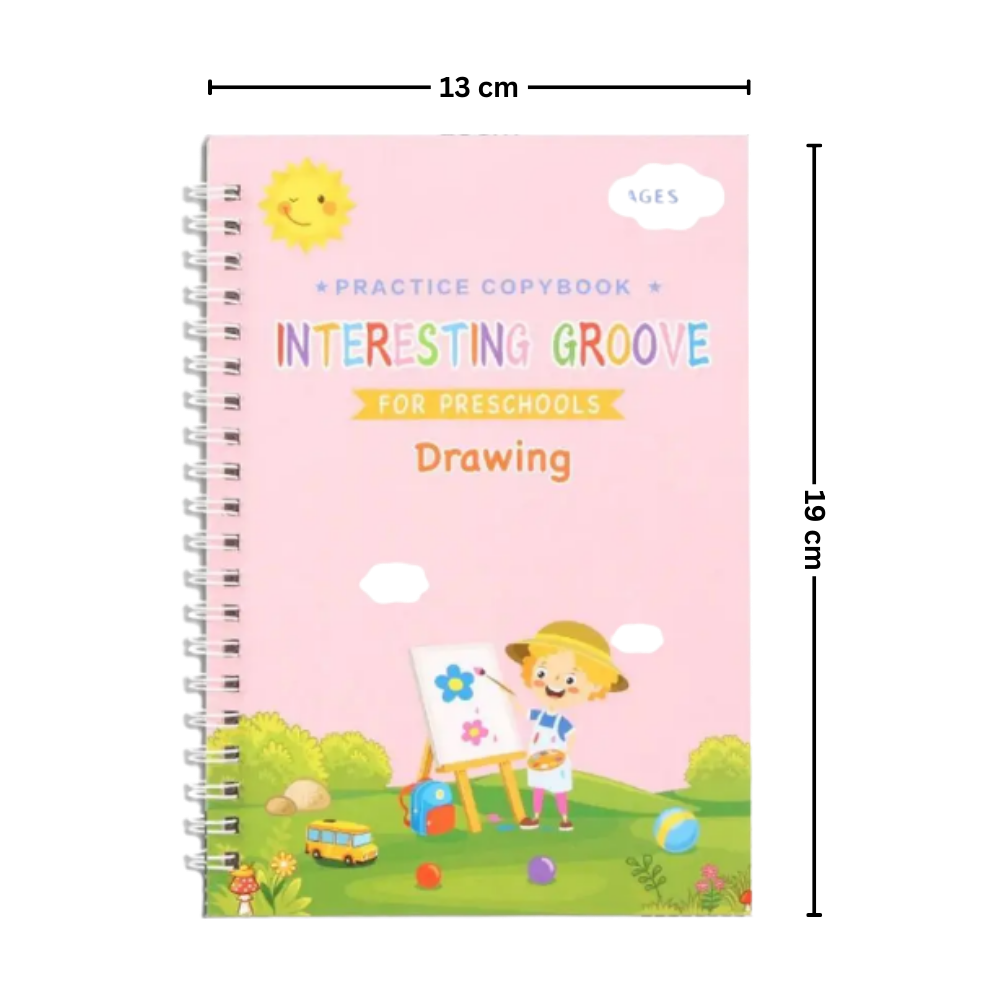 Skrivebøger med øvelser til at skrive og viske af
- Ozerty