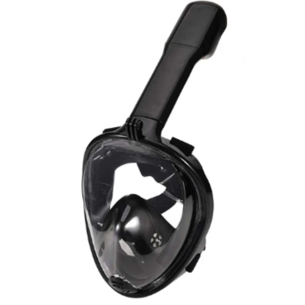 Snorkelmaske med 180° panoramaudsyn

 -Sort/BørnSort/TeenagerSort/Voksen - Ozerty