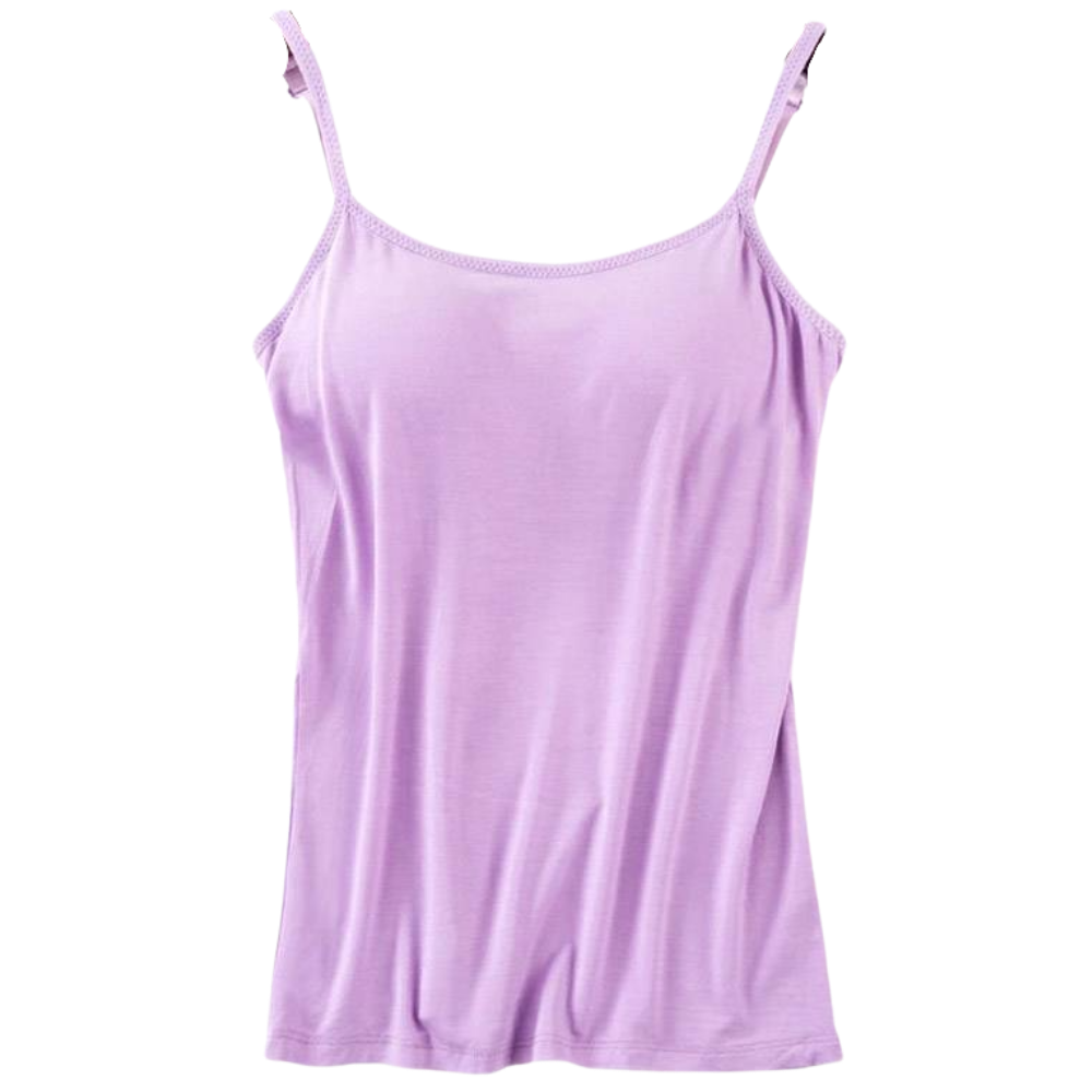 Camisole med indbygget bh