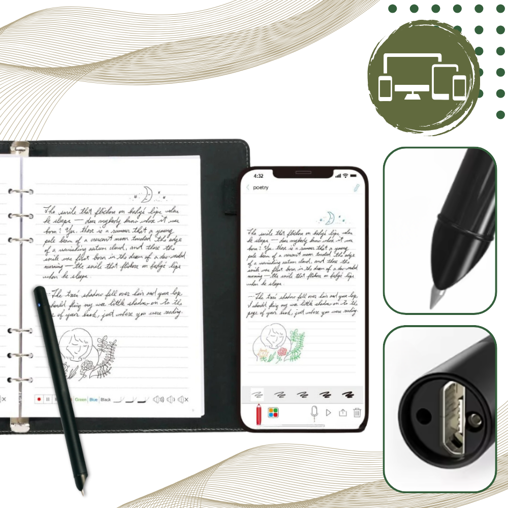 3-i-1 Livescribe-Pen - Ozerty