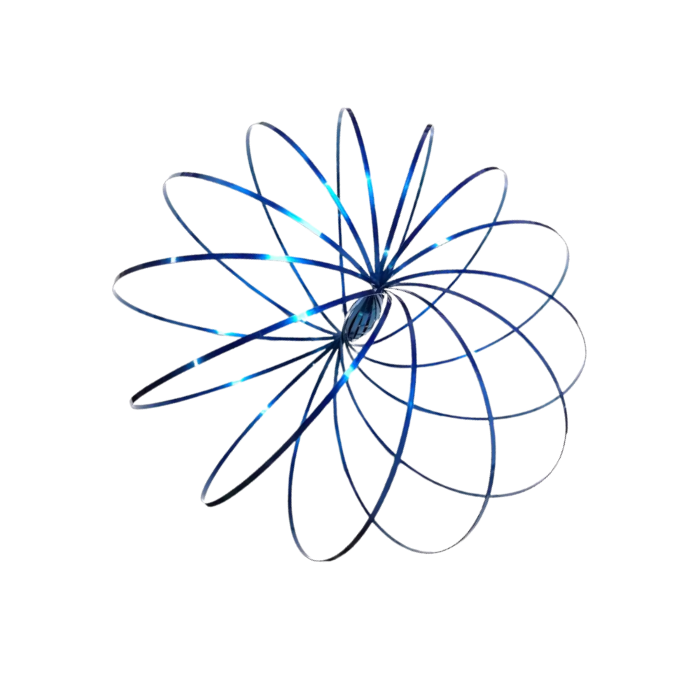 3D Rustfri Arm-Slinky -Himmelblå - Ozerty