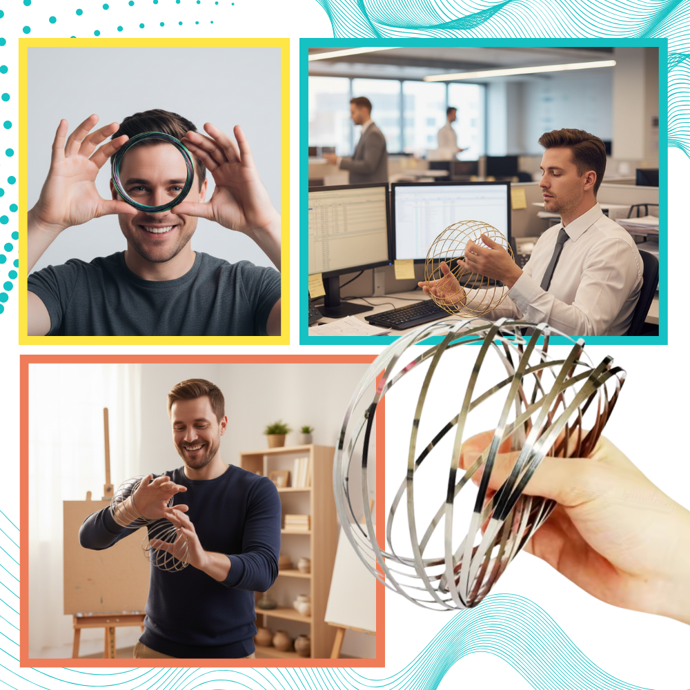 3D Rustfri Arm-Slinky - Ozerty