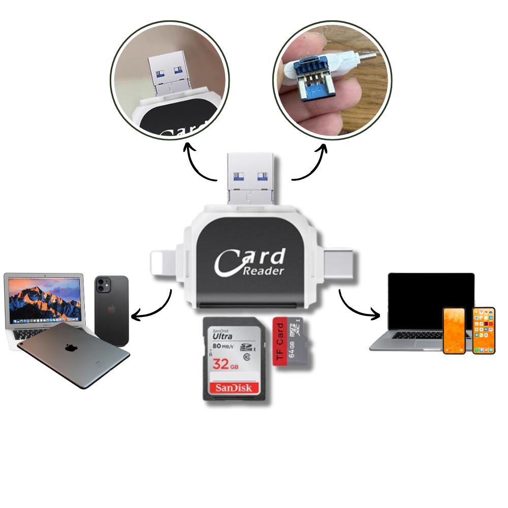 Universal SD-kortadapter

 - Ozerty
