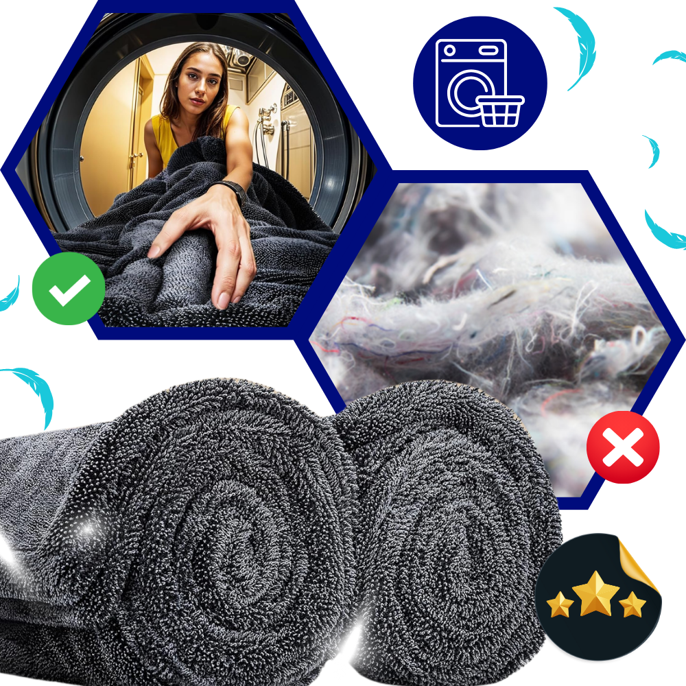 Absorberende Mikrofiber Glasklud - Ozerty