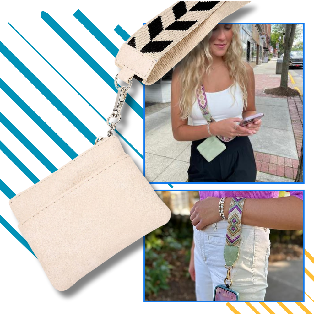 Justerbar crossbody mobilrem - Ozerty
