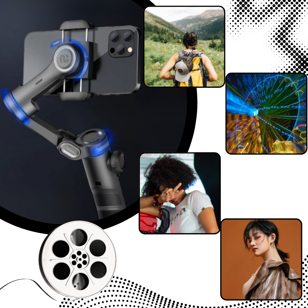 AI Tracking Mobil-stabilisator - Ozerty