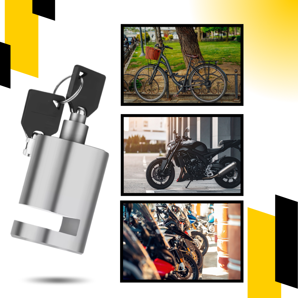 Aluminium Tyverisikringslås til Cykel - Ozerty