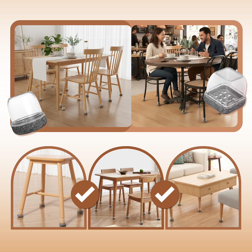 Ridsefri Møbelbenstrømper - Ozerty