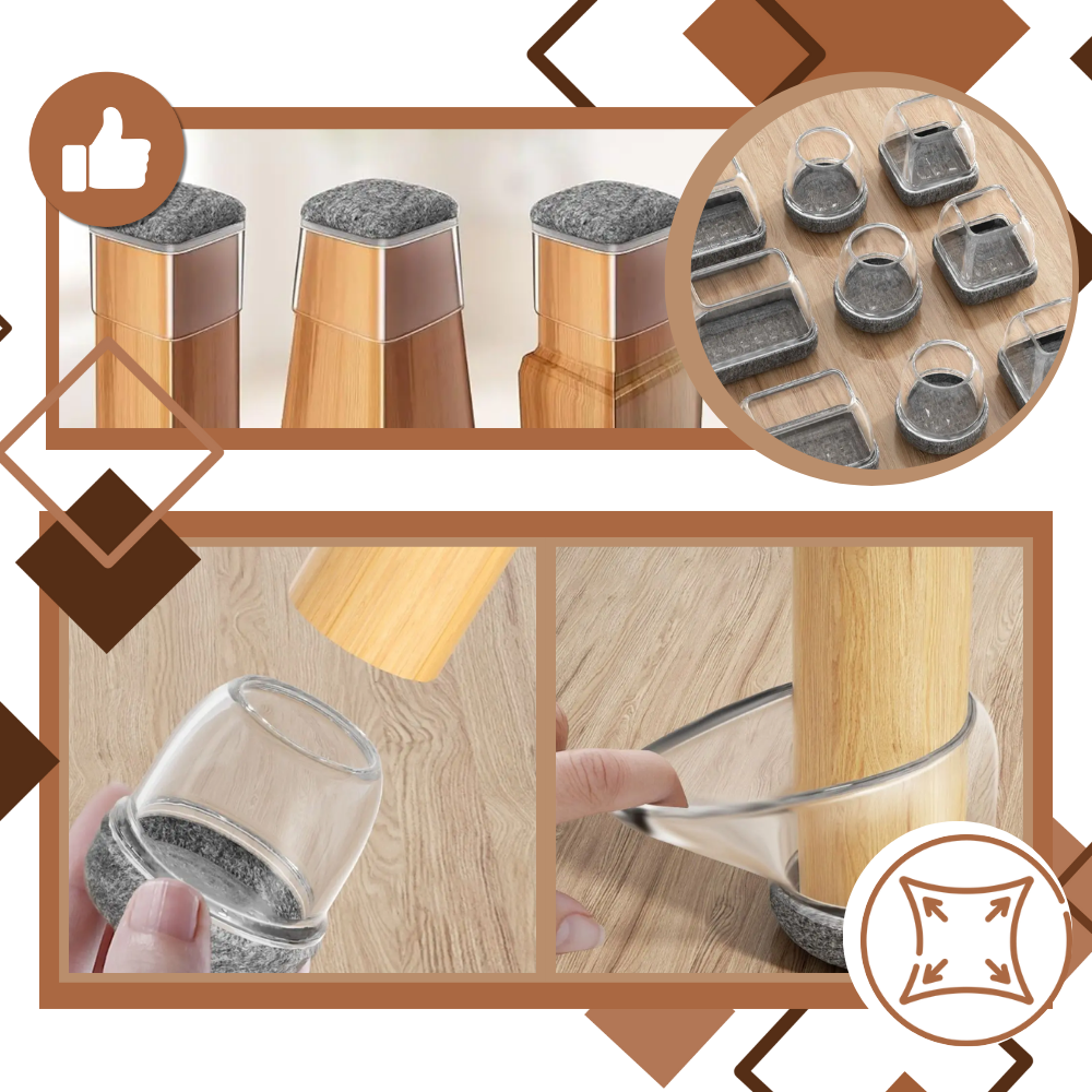 Ridsefri Møbelbenstrømper - Ozerty