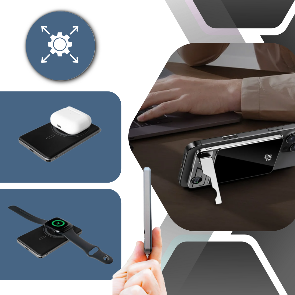 Apple Tynd Magnetisk Powerbank - Ozerty