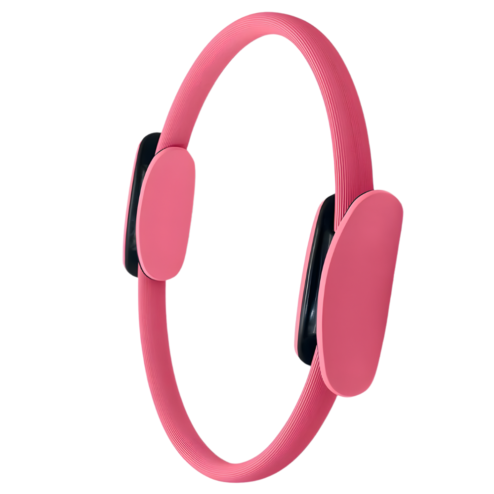 Kropsstyrkende Pilates Ring -Rosarød - Ozerty