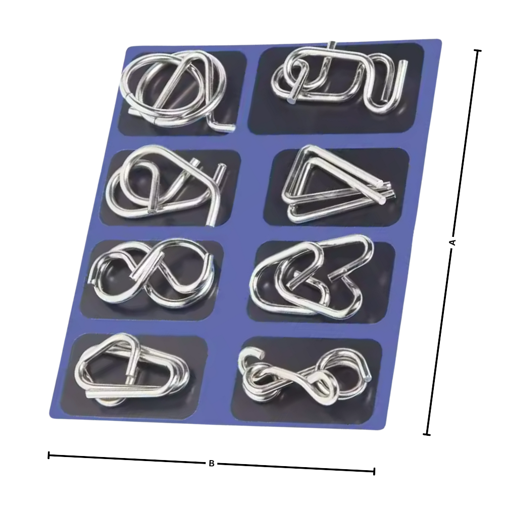 Brain Tease Lock Puzzle - Ozerty