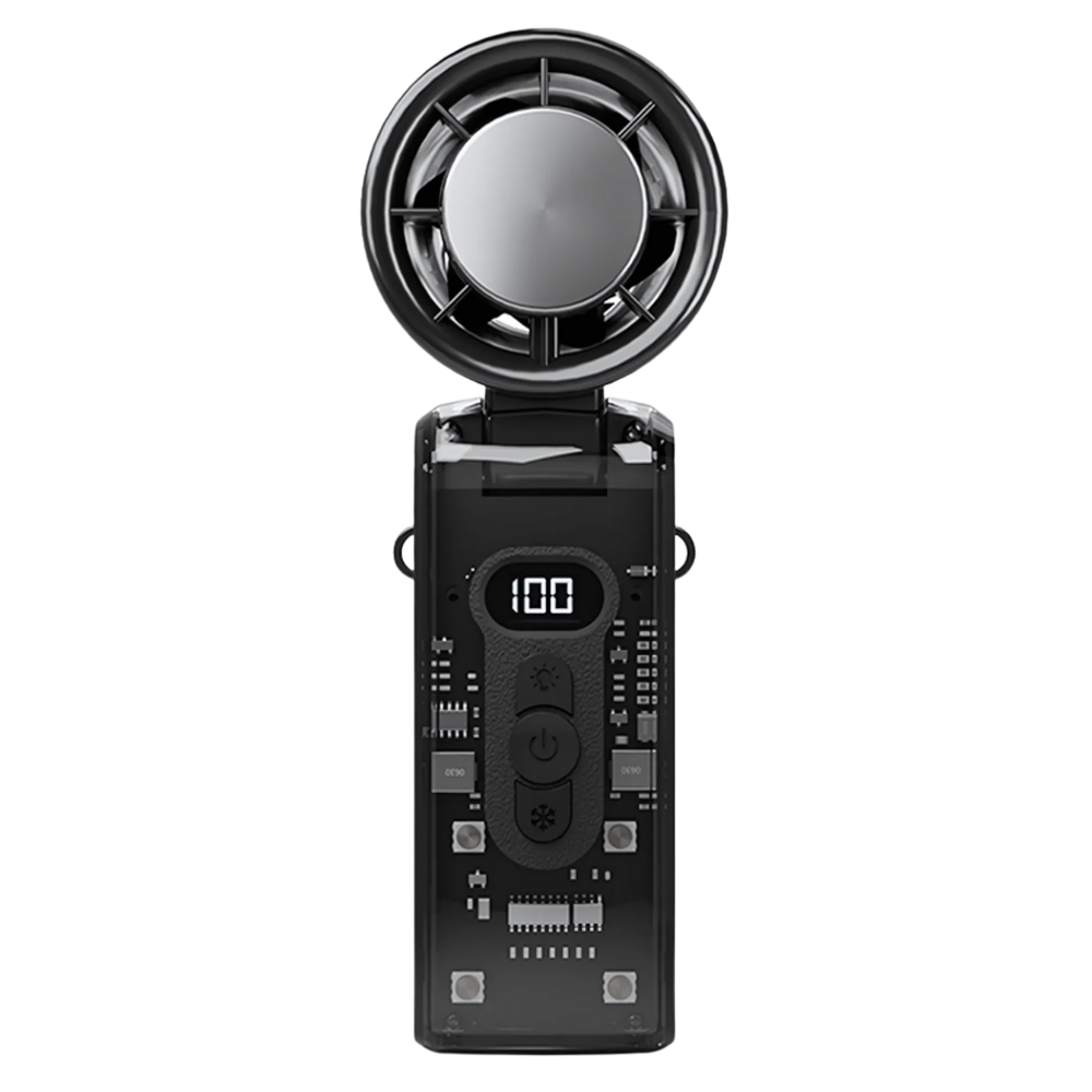 Breeze Mini Turbo Ventilator -Sort - Ozerty