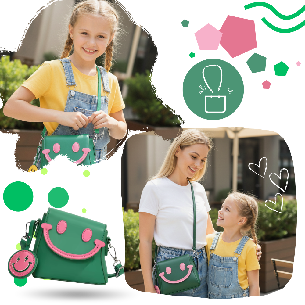 Crossbody-taske Med Muntert Smil - Ozerty