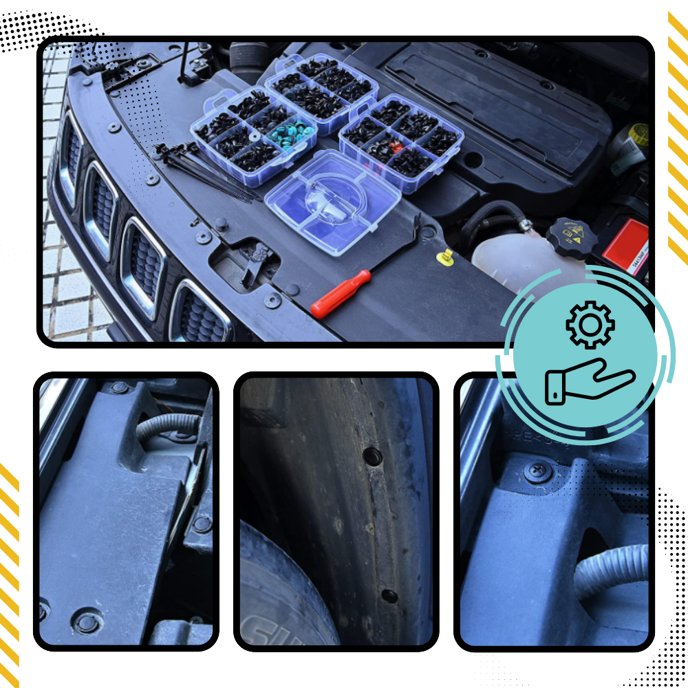 Komplet bilnitte-sæt - Ozerty