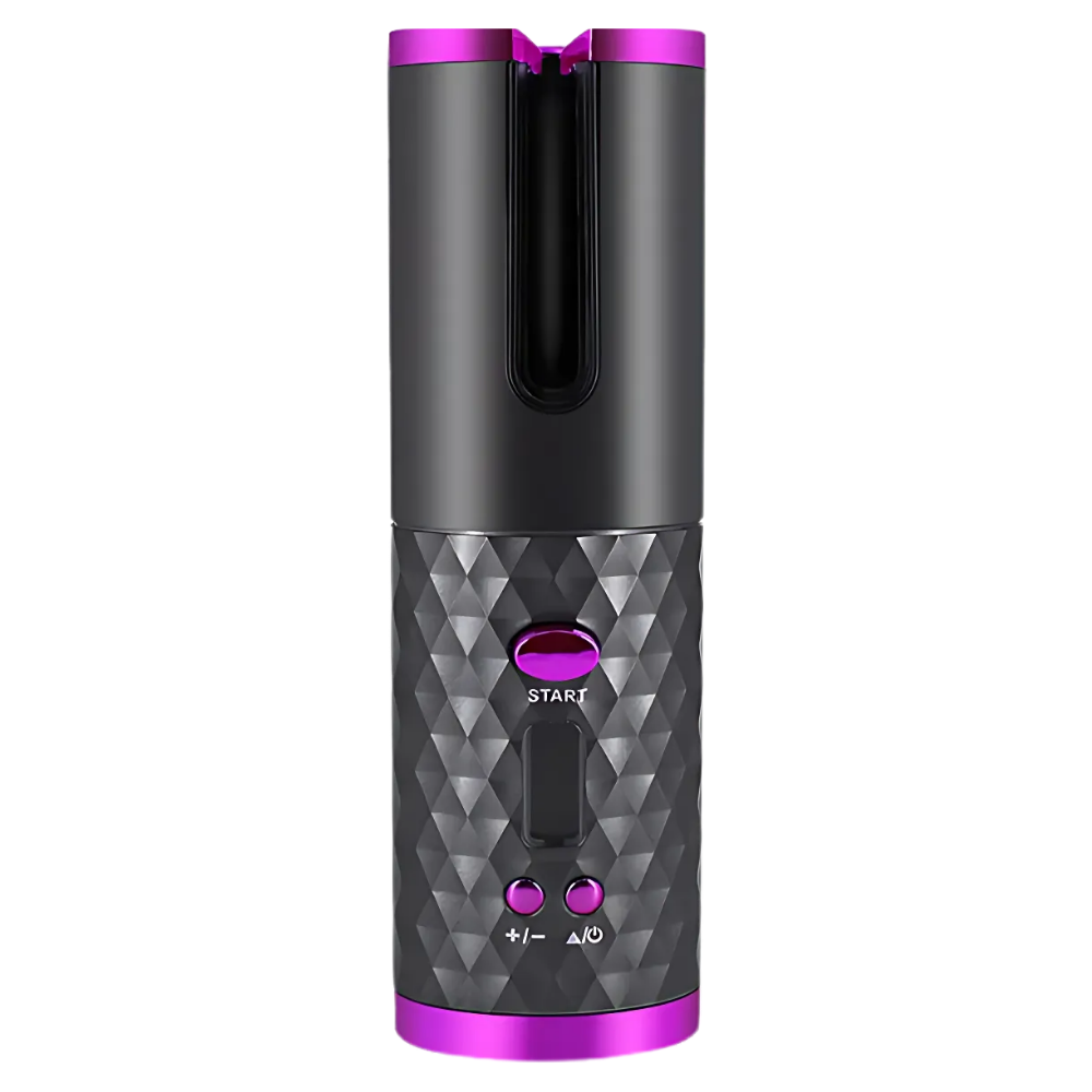 Trådløs Luxe Ion Krølletang -Grå - Ozerty