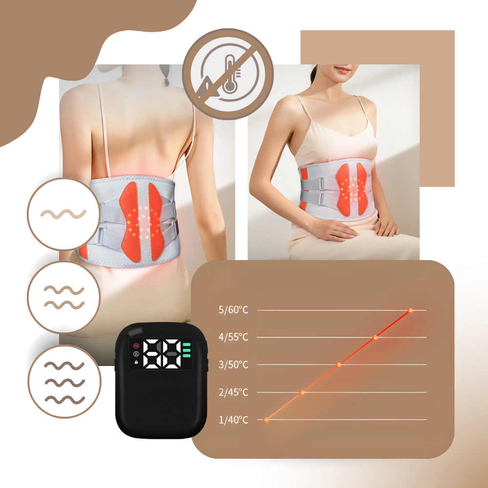 Korset til Iskias Varmemassage - Ozerty