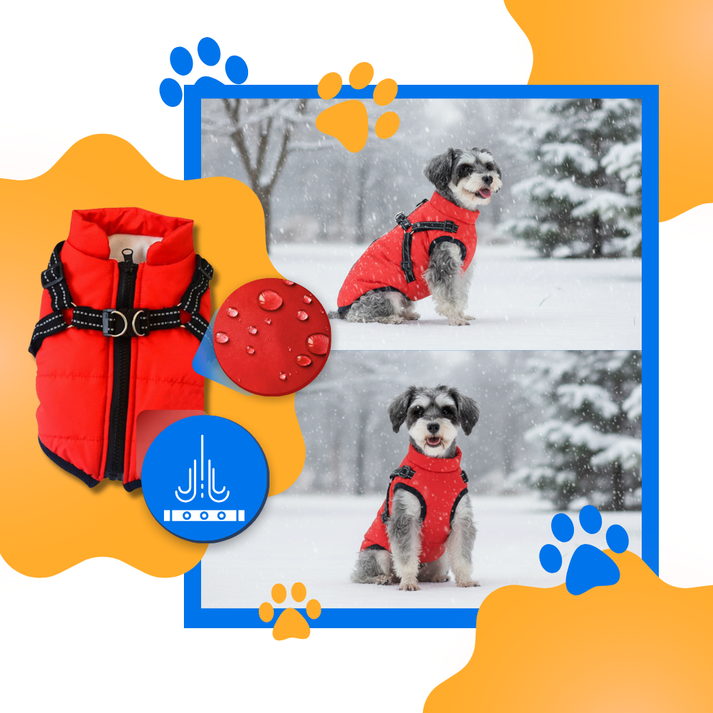 Cozy Dog Harness Vinterjakke - Ozerty