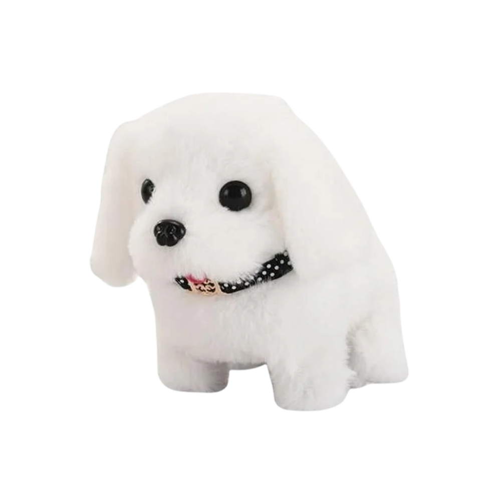 Nuttet interaktiv legetøjshvalp

 -Labrador White - Ozerty