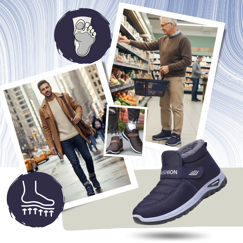 Polstrede Vinter-termostøvler - Ozerty