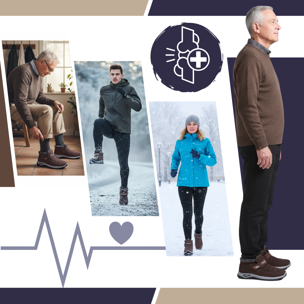 Polstrede Vinter-termostøvler - Ozerty