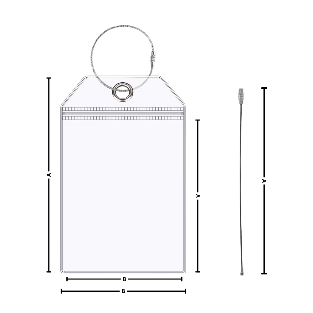 Tilpasset Vandtæt Kuffert Tag - Ozerty