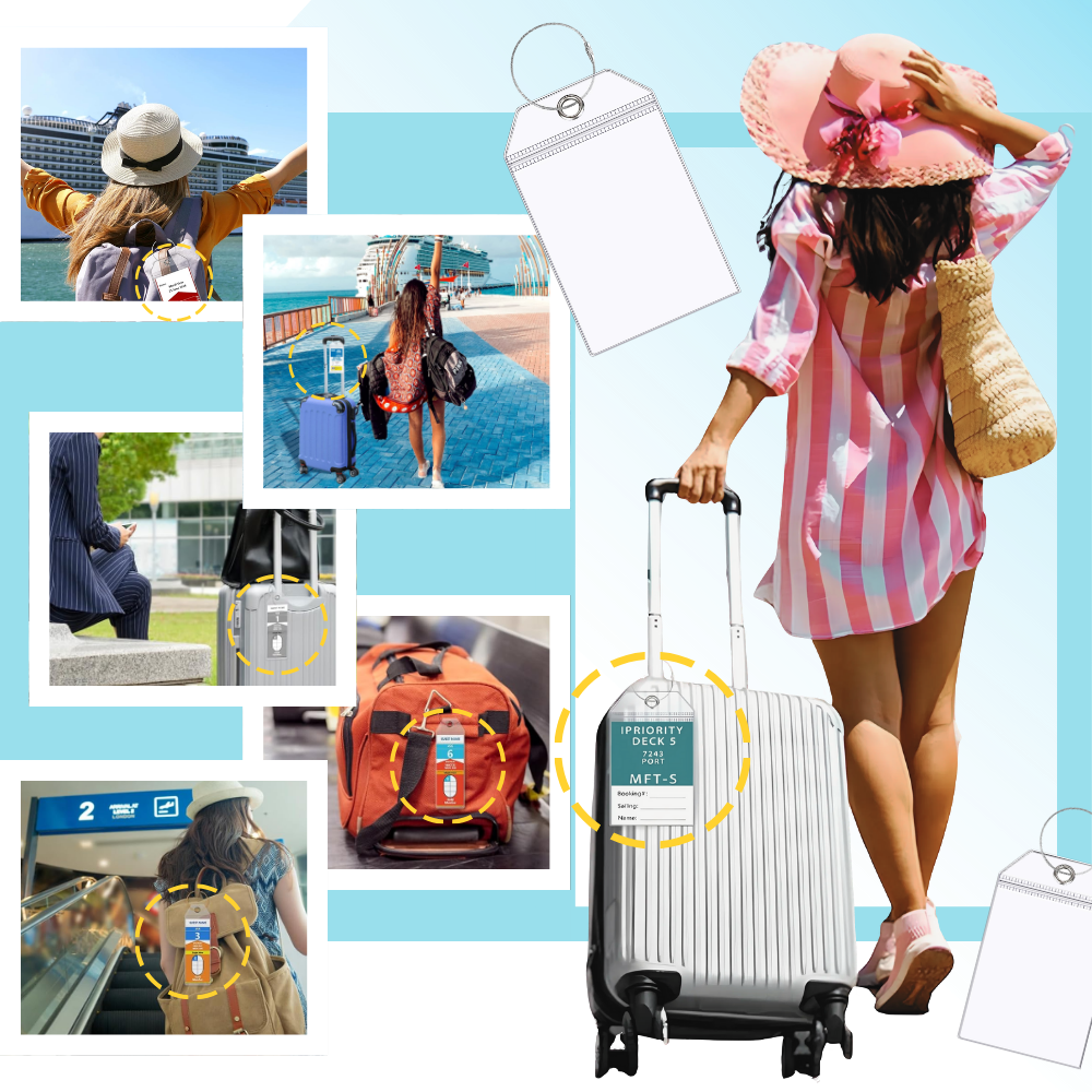 Tilpasset Vandtæt Kuffert Tag - Ozerty