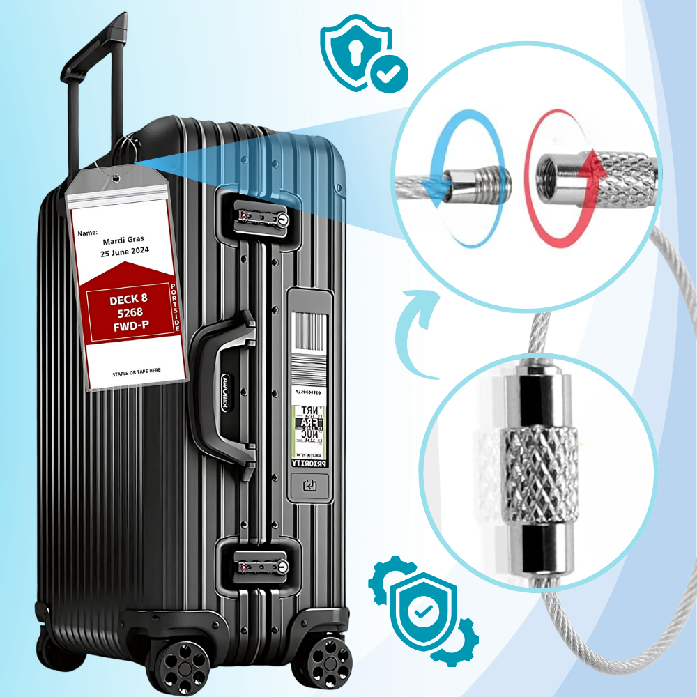 Tilpasset Vandtæt Kuffert Tag - Ozerty